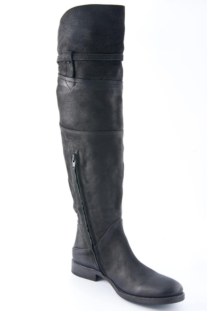 Casual Comfort women leather riding boots